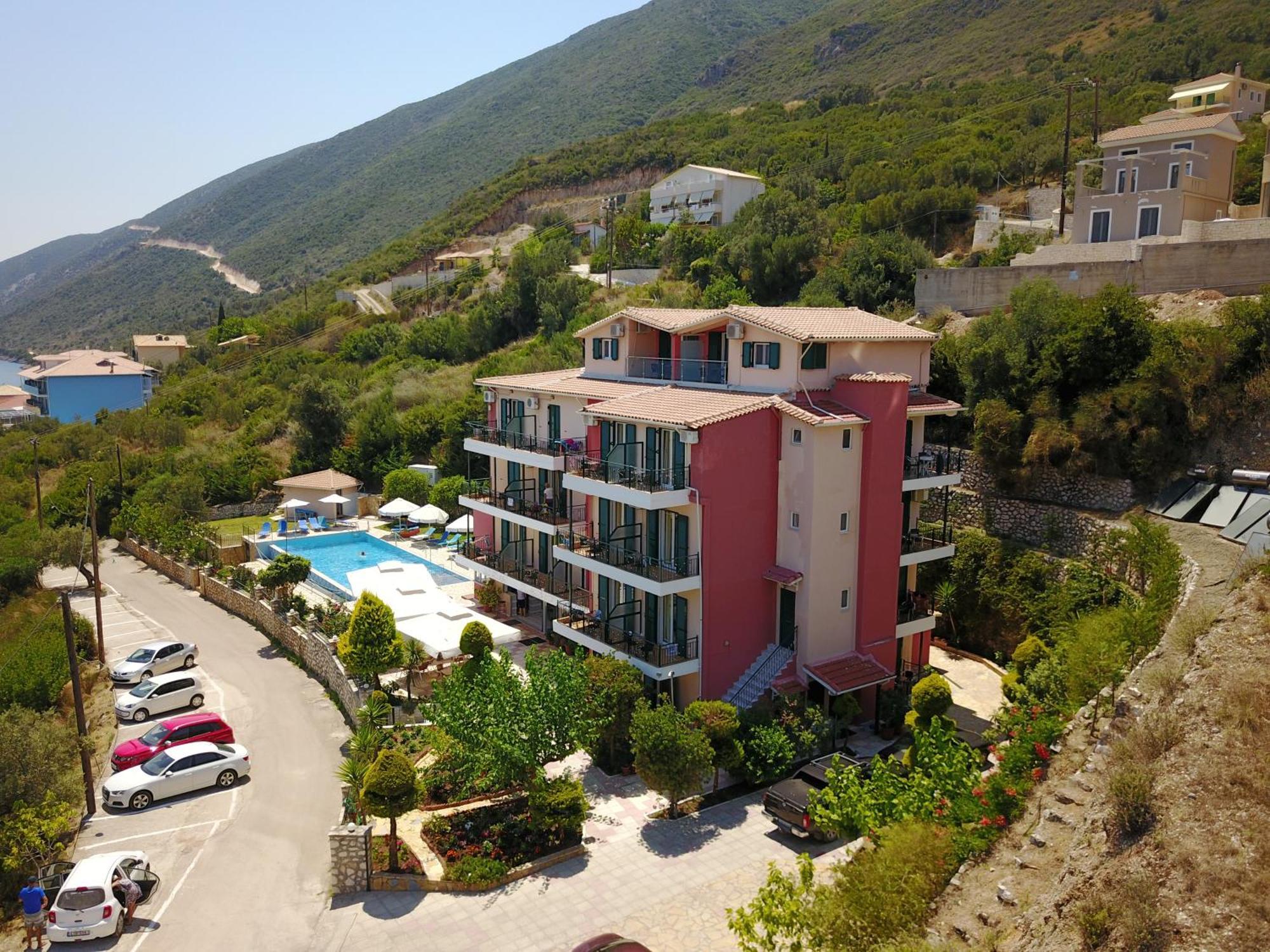 Aparthotel Katerina Lefkada Vasilikí Exterior foto